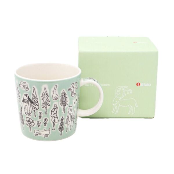 イッタラ×ミナペルホネン マグ グリーン 箱付き新品未使用