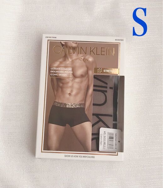 【公式ショップ】Calvin Klein カルバンクライン ICON ワードロゴ ストレッチ ローライズ ボクサー パンツ S