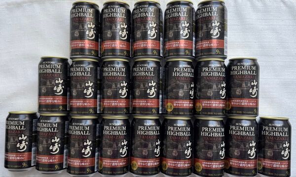 SUNTORY◆サントリープレミアムハイボール山崎◆華やかで濃厚な味わい350ml缶◆21本セット
