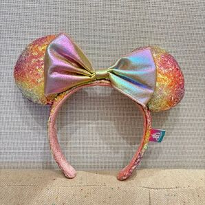 ディズニー 40周年 カチューシャ ミニー スパンコール ドリームゴーラウンド