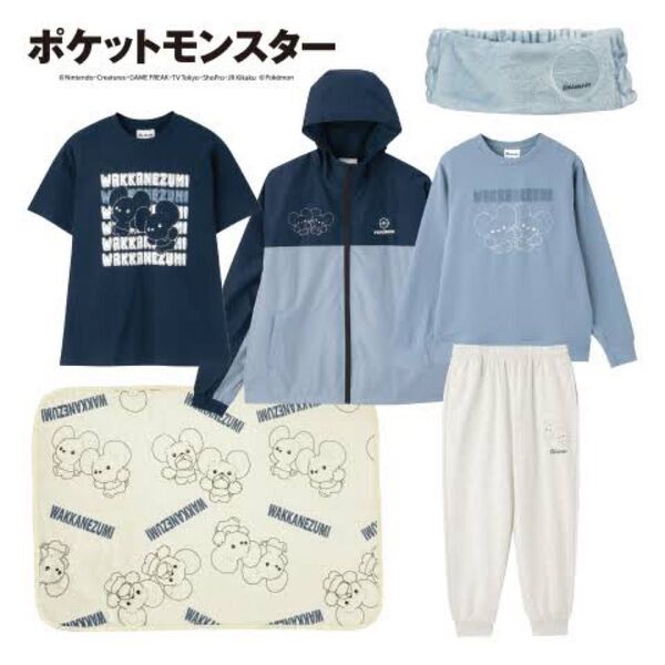 3L ワッカネズミ ハッピーバッグ アベイル Avail ポケモン Tシャツ 上下セット ブランケット ヘアバンド トレーナー