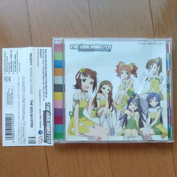 THE IDOLM@STER MASTER:READY!! /IM @S 765PRO ALLSTARS 帯付き 帯あり