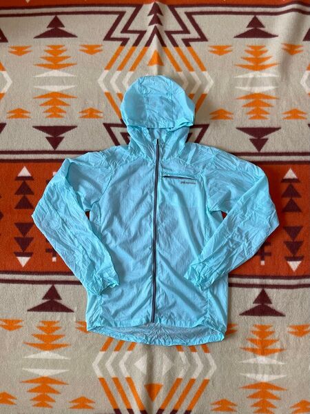 patagonia パタゴニア フーディニジャケット 初期 ポケッタブル ウインドブレーカー ナイロンジャケット メンズ 防風 S