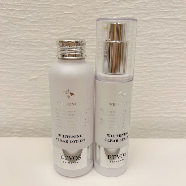 2本セット エトヴォス ETVOS 薬用 ホワイトニングクリアローション ホワイトニングクリアセラムW