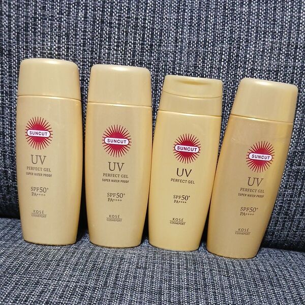 サンカット パーフェクトUVジェル 4個セット SPF50+ PA++++