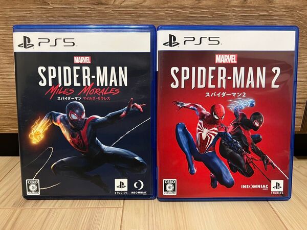PS5 Spider-Man スパイダーマン マイルズモラレス スパイダーマン2 セット Marvel’s
