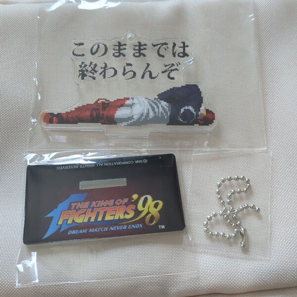 KOF 八神庵 セリフ入り アクリルスタンド キーホルダー SNK