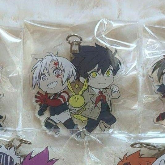 D.Gray-man アレン ネア 描き下ろしアクリルキーホルダー アクキー