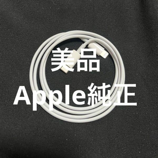 【Apple純正】C to Lightning 充電ケーブル 美品 1m