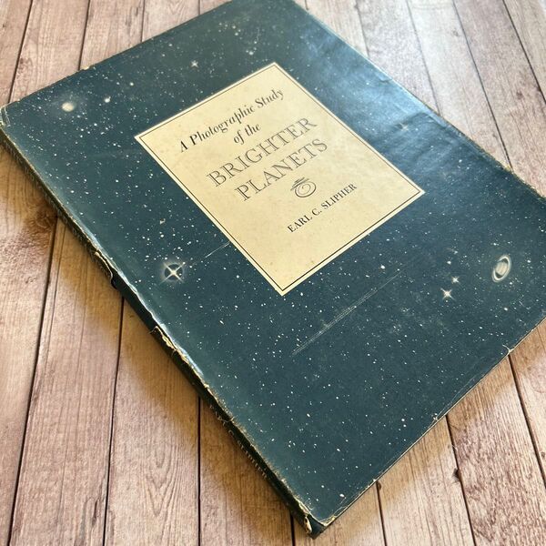 天文古書物 BRIGHTER PLANETS (明るい惑星の写真研究)1964年発行