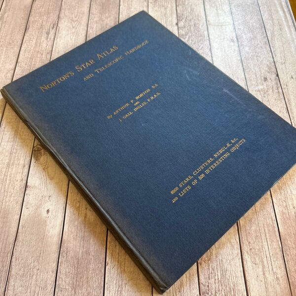 天文古書 Norton's Star Atlas /1966年発行 /洋書英語