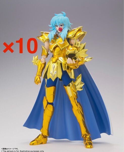 10個【新品、薄紙あり】聖闘士聖衣神話EX ピスケスアフロディーテ <リバイバル版> 聖闘士星矢