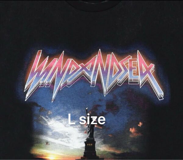 WIND AND SEA "BAND World tour (NEW YORK) L size