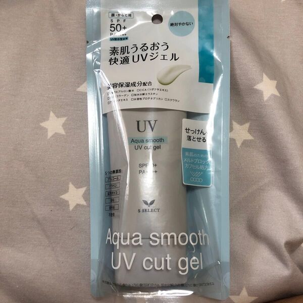 エスセレクト UV アクアスムース UVカットジェル 日焼け止めジェル 顔、からだ用 90g