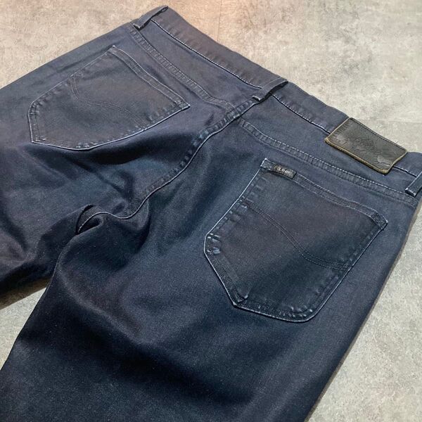 【LEE】リー LM1400 JEGGERS SKINNY スキニーデニムパンツ コーティング加工 ストレッチ ブルー ジーンズ