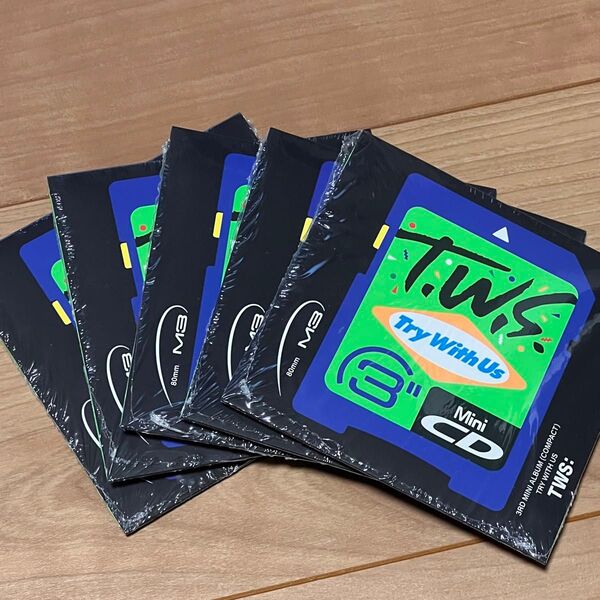 TWS 3rd mini cd try with us compact 未開封
