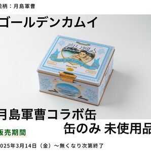 北海道 限定 白い恋人 ゴールデン カムイ コラボ缶 新品 お土産 缶 期間 地域 限定 パーク インテリア コレクション ケース