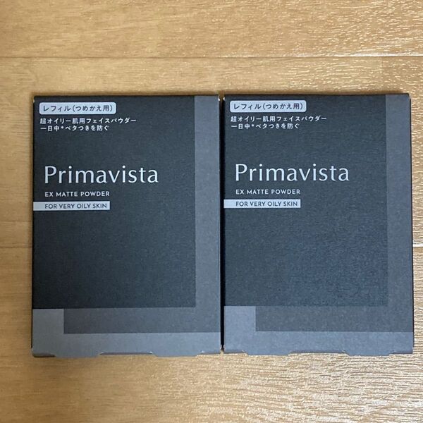 プリマヴィスタ EXマットパウダー 超オイリー肌用 フェイスパウダー(ルース)5.0g レフィル 2個セット