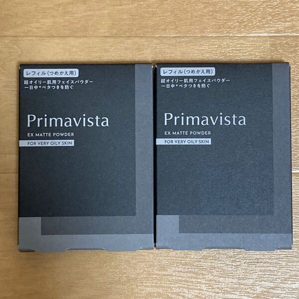 プリマヴィスタ EXマットパウダー 超オイリー肌用 フェイスパウダー(ルース)5.0g レフィル 2個セット