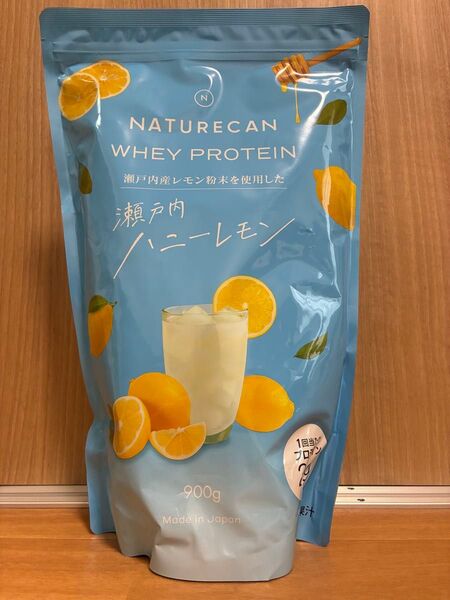 ネイチャーカン ホエイプロテイン(WPC)瀬戸内ハニーレモン 900g