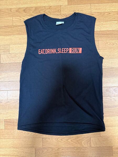 Runtrip EAT.DRINK.SLEEP.RUN ノースリーブ シャツ