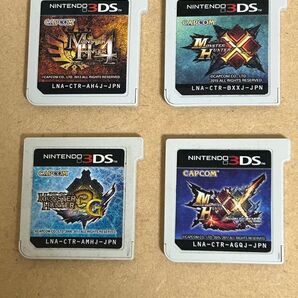 任天堂3DSソフト モンスターハンター 4, X, XX, 3G 4本セット