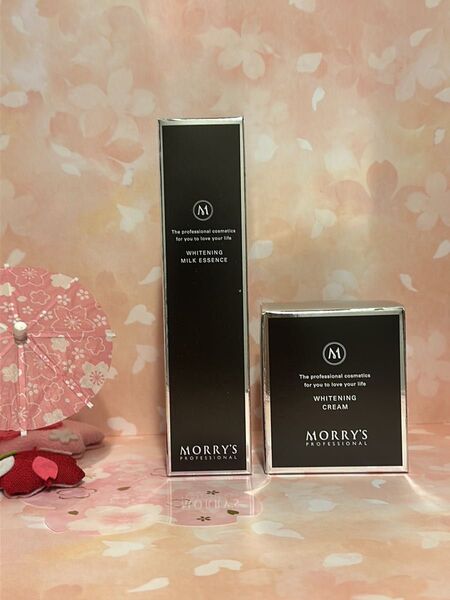 Morry’s モリーズプロ ホワイトニングミルクエッセンス 医薬部外品 美白美容液 ホワイトニング 薬用クリームの2点セット