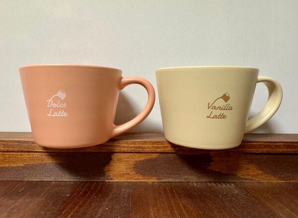 SALE 22日まで★KANU カヌー☆韓国☆非売品☆コーヒーカップ マグカップ2個セット 陶器 コン・ユ KANUコーヒー