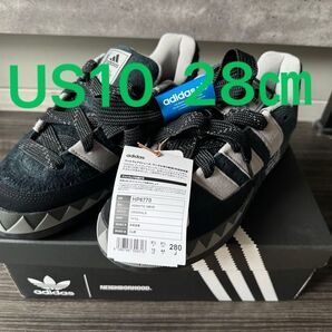 【新品・未使用】即完売size US10 28㎝NEIGHBORHOOD ×adidas ADIMATIC