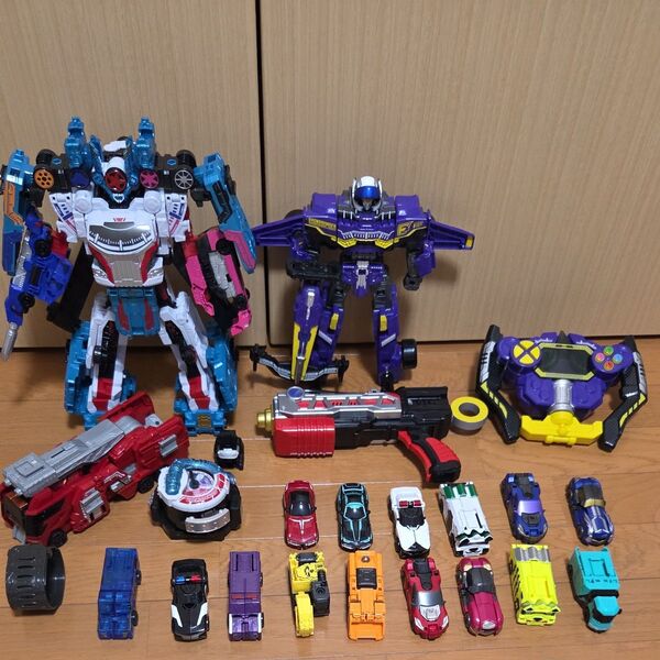 爆上戦隊ブンブンジャー ブンブンジャーロボ ブンブンカーセット 開封品