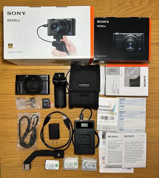 【美品】SONY (ソニー) Cyber-shot DSC-RX100M7G シューティンググリップキット