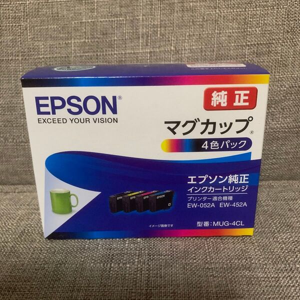 EPSON 純正インクカートリッジ マグカップ セット MUG-4CL