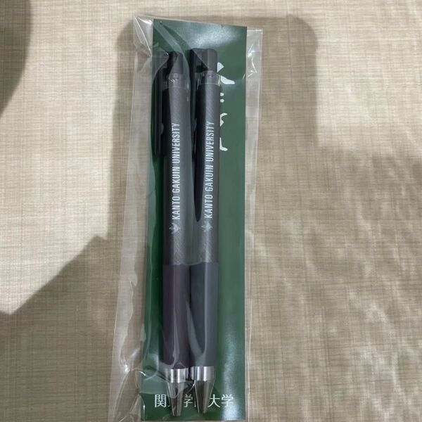 【未開封非売品】関東学院大学 ボールペン 2本セット ジェットストリーム uni 三菱 PILOT サラサクリップ 多機能ペン