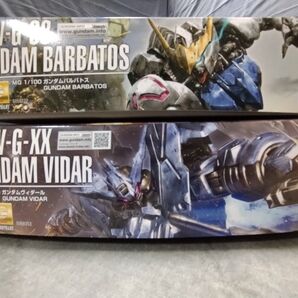 未組立 MG ガンダムバルバトス ガンダムヴィダール ガンプラ
