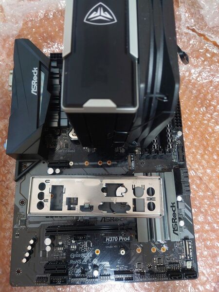 H370 Pro4 i3-9100 8GB 動作確認済
