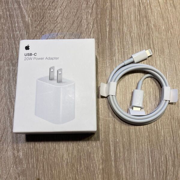 iPhone Apple 20W USB-C電源アダプタ ライトニングケーブル 充電器 iPad