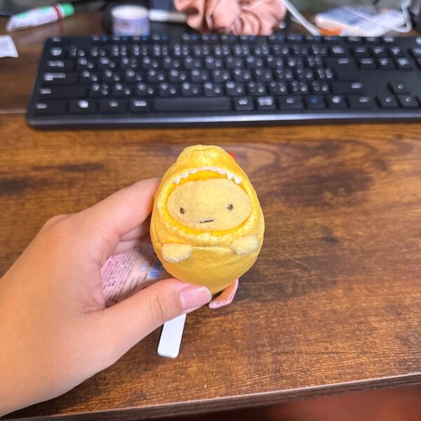 すみっコぐらし ぶらさげぬいぐるみ 大洗水族館限定 えびふらいのしっぽ(ウツボ)