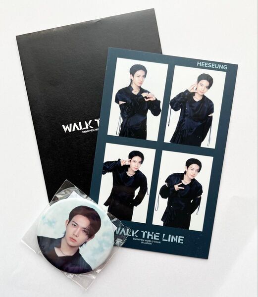 ENHYPEN WALK THE LINE POPUP 4CUTSPHOTO カプセルトイHEESEUNG ヒスン