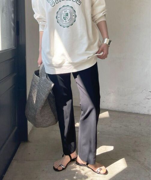 ◎新品タグ付 Spick & Span 2WAYストレッチシガレットパンツ