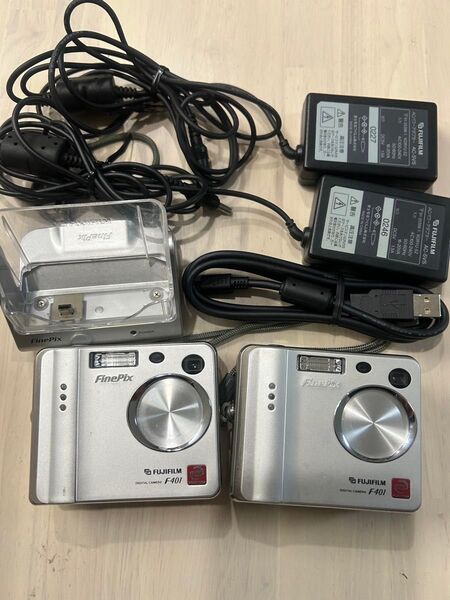 ジャンク品 FUJIFILM FinePix F401 2台セット デジタルカメラ 富士フィルム デジカメ フジフィルム