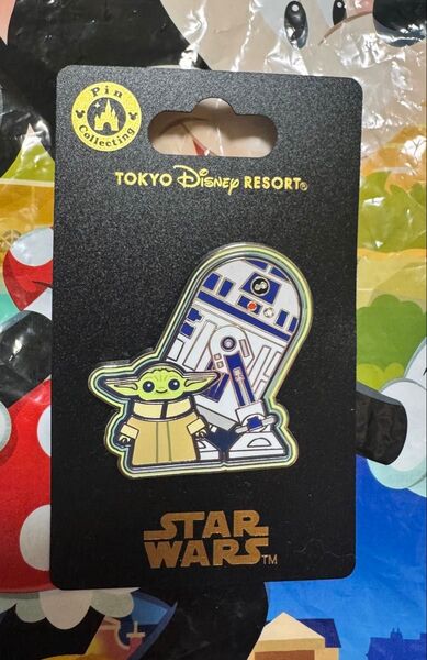 ディズニーリゾート スターウォーズ ピンバッジ マンダロリアン グローグー R2D2