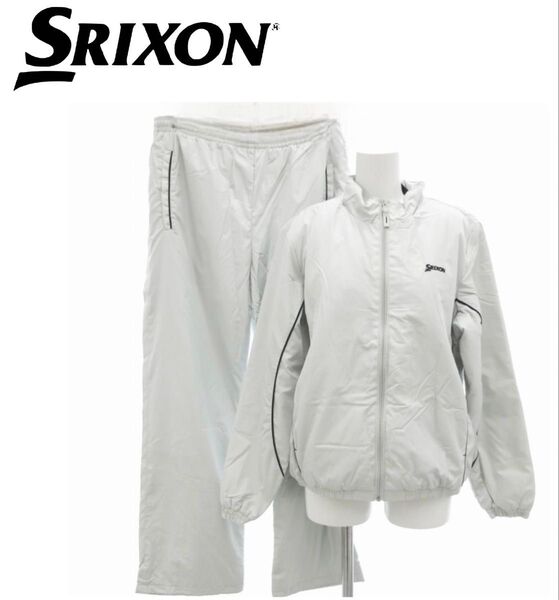 【未使用品】スリクソン SRIXON セットアップ 上下 レインジャケット イージーパンツ ゴルフウェア ジップアップ 中綿 L