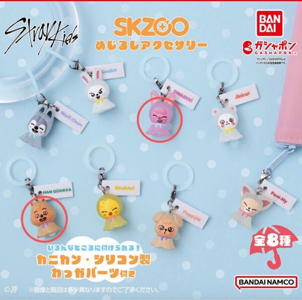 SKZOO めじるしアクセサリー トェッキ ハンクォッカ Stray Kids