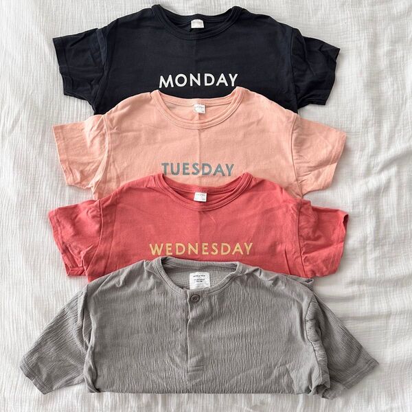 バースデイteteatete曜日Tシャツ 半袖120cm