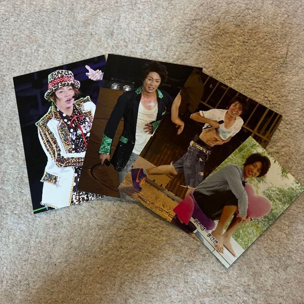 亀梨和也 写真 4枚セット KAT-TUN