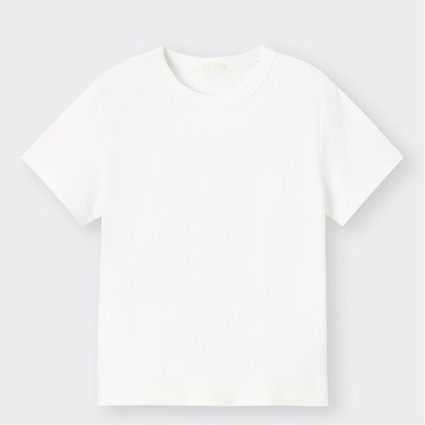GU 半袖Tシャツ ホワイト Mサイズ コットン100%