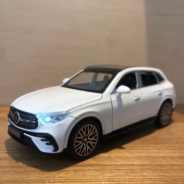 1/32 メルセデスベンツ GLC ミニカー W254 X254 GLCクラス ベンツ SUV ホワイト 白 パール MB