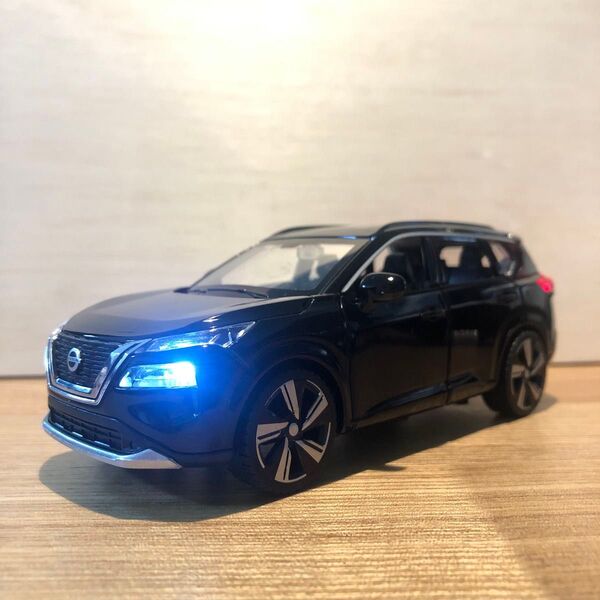 1/32 日産 エクストレイル ミニカー T33 NISSAN 黒 ブラック SUV