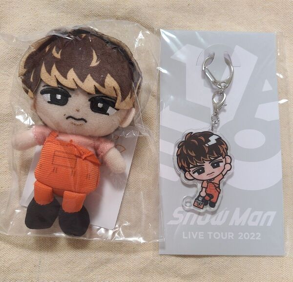 【新品未使用】SnowMan 向井康二 すのチル ぬいアクリルキーホルダー