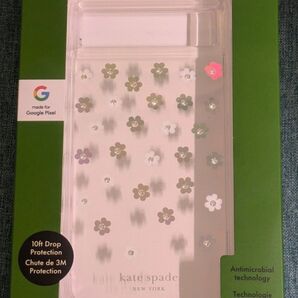 Google Pixel 8a 用 Kate Spade New York 花柄ケース スマホ スマホケース カバー